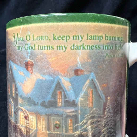 “Blessings of Christmas” Kinkade Mug. 14 oz. - Picture 3 of 8